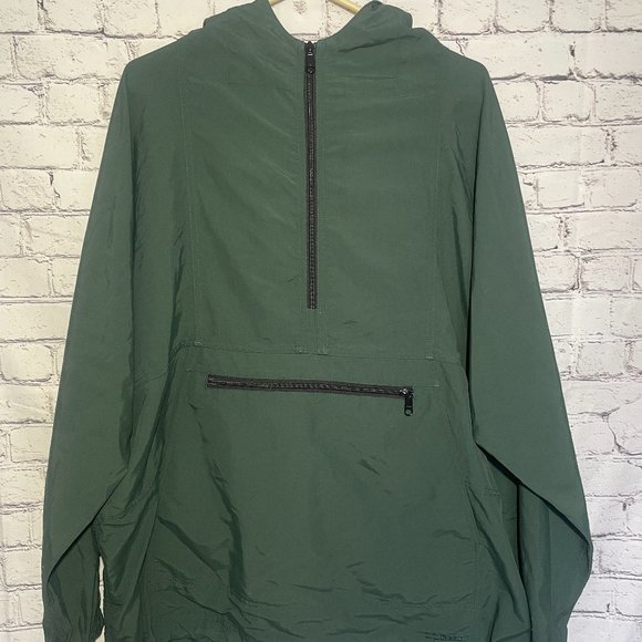 Vintage L.L Bean Green Windbreaker Jacket with Pocket - Picture 1 of 7